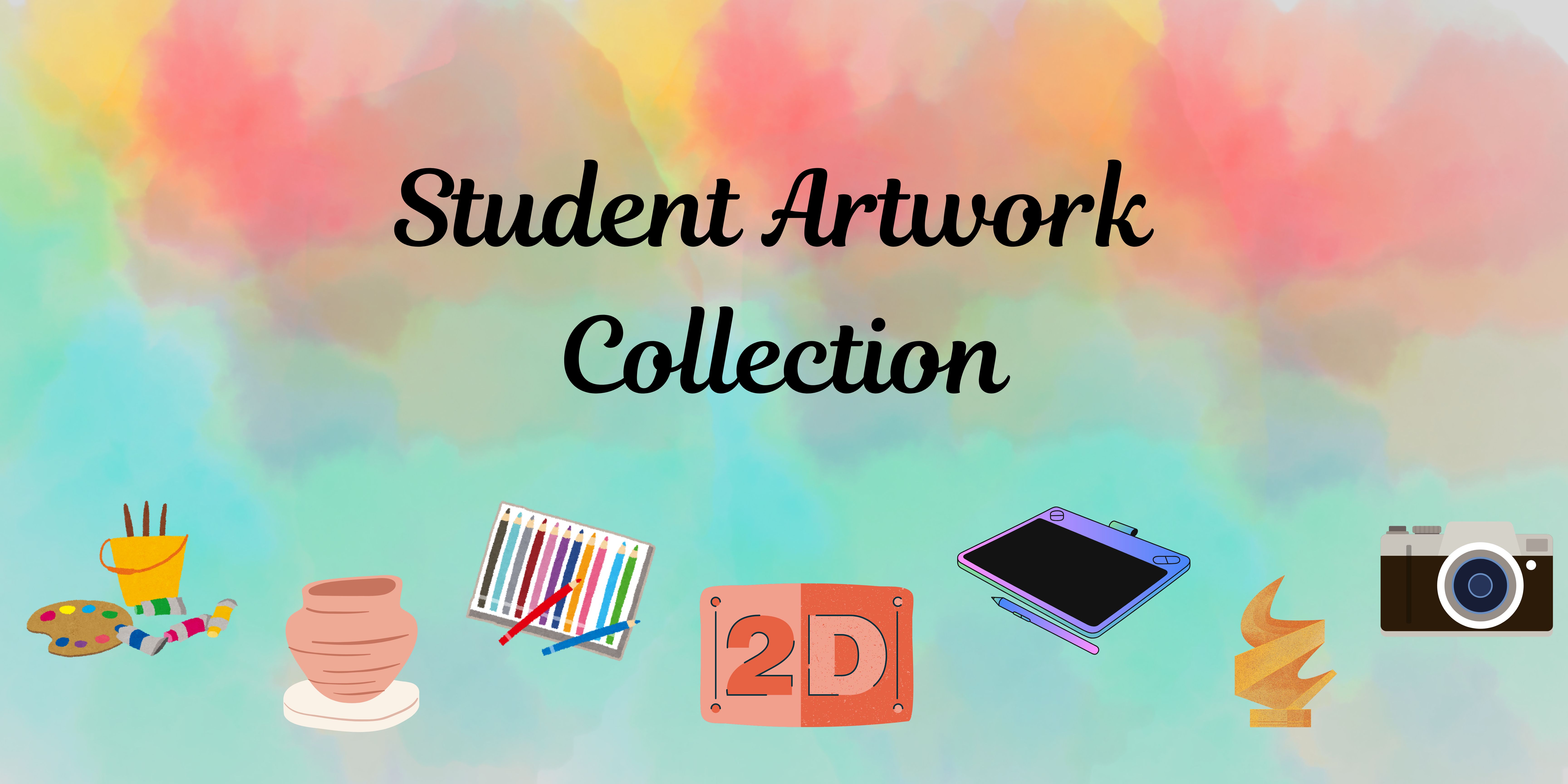 Student Artwork Collection Banner