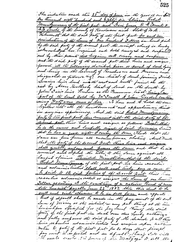 Mortgage on Kingdom of the Happy Land property