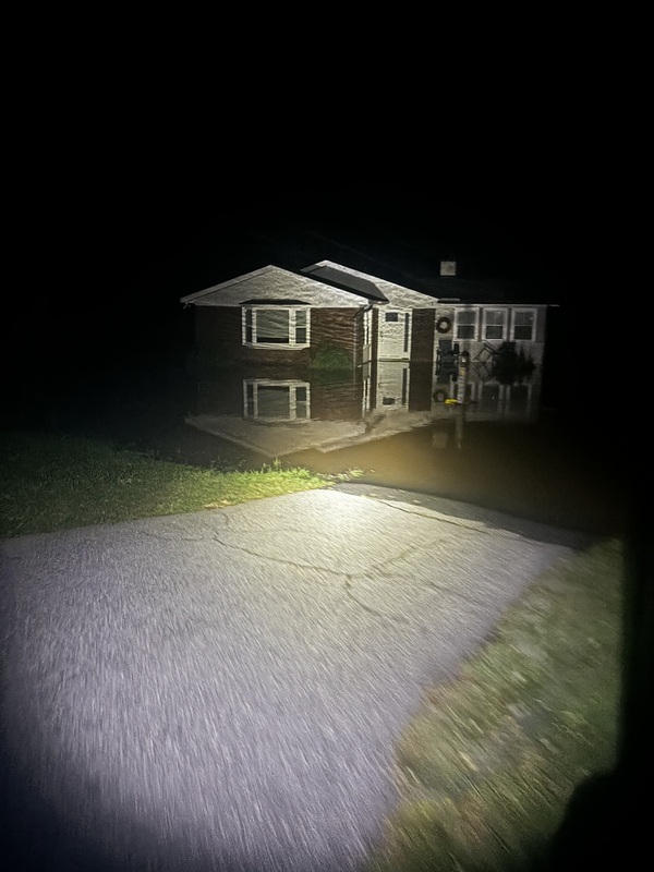 Flood damage to home - 2024